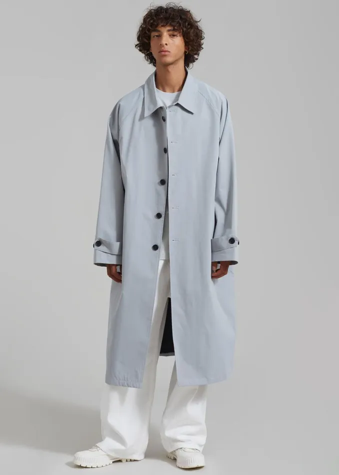 Men The Frankie Shop Outerwear Emil Trench Ice