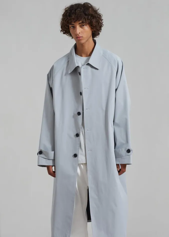 Men The Frankie Shop Outerwear Emil Trench Ice