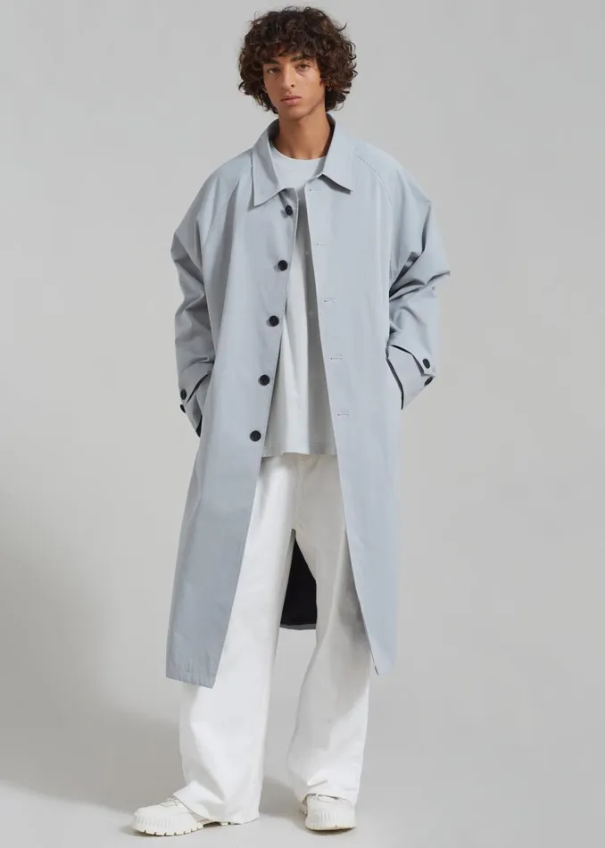 Men The Frankie Shop Outerwear Emil Trench Ice