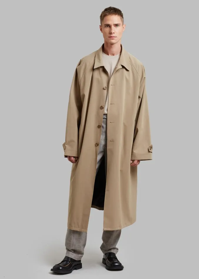 Men The Frankie Shop Outerwear Fane Trench Beige