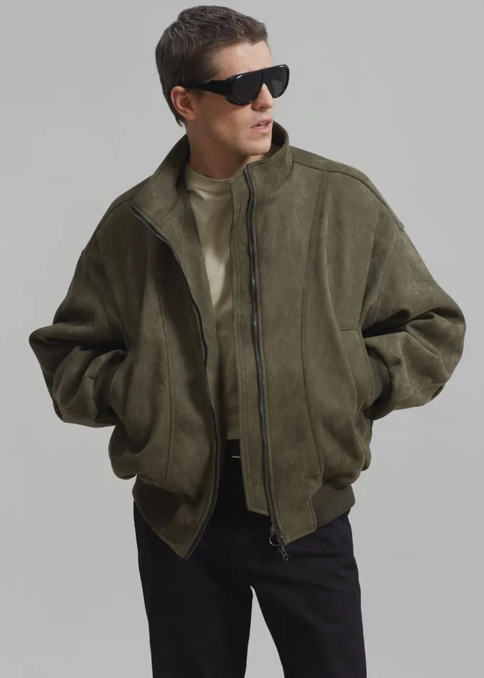 Men The Frankie Shop Outerwear Jeremy Bomber Khaki