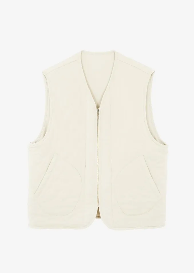 Men The Frankie Shop Outerwear Lant Reversible Vest Natural
