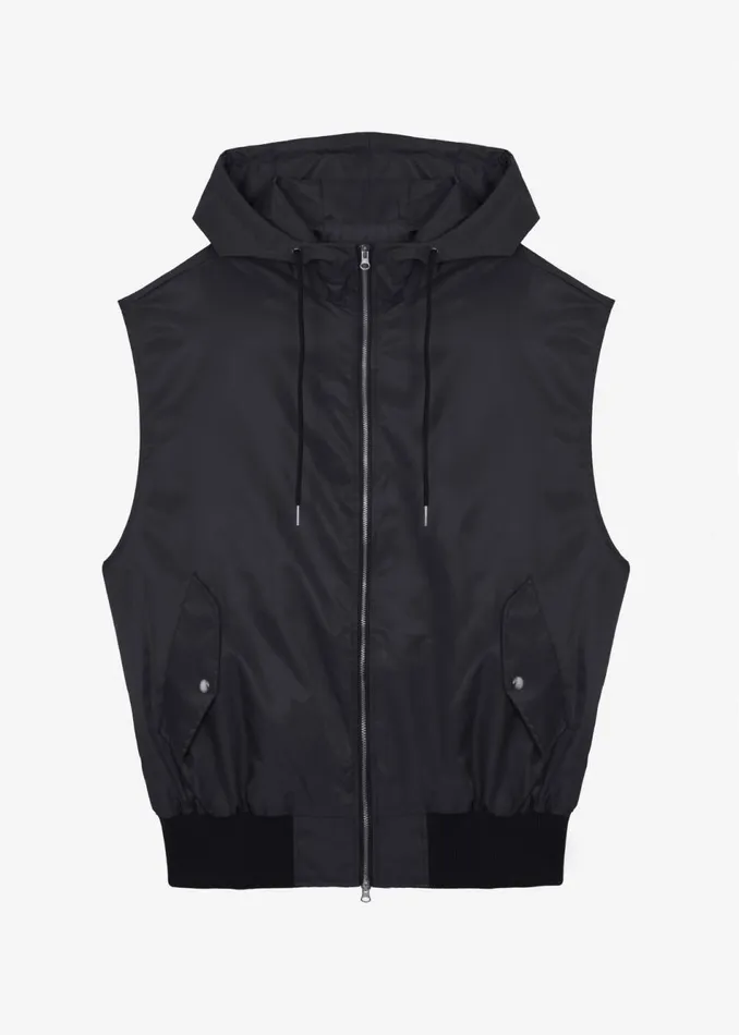 Men The Frankie Shop Outerwear Maverick Pocket Vest Black