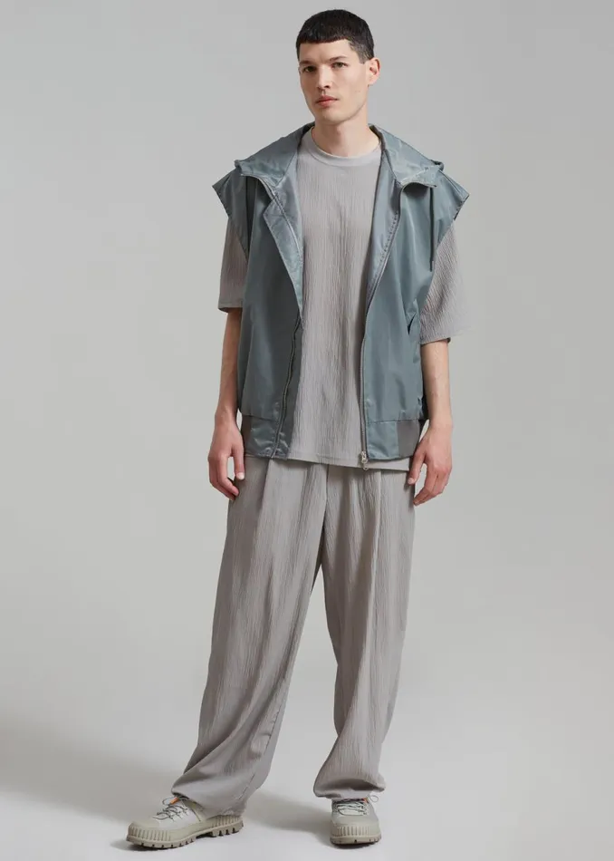 Men The Frankie Shop Outerwear Maverick Pocket Vest Olive