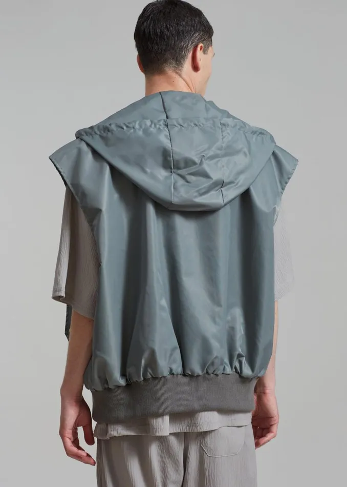 Men The Frankie Shop Outerwear Maverick Pocket Vest Olive