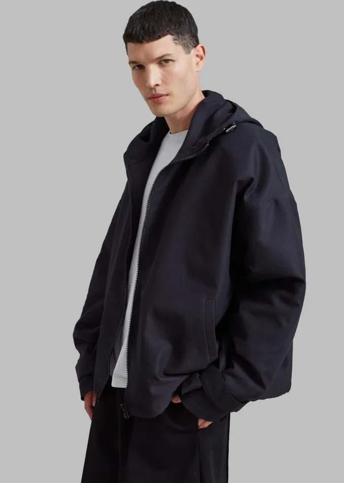 Men The Frankie Shop Outerwear Nathan Anorak Black