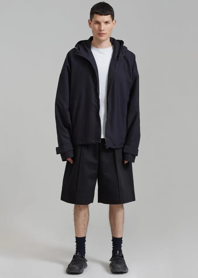 Men The Frankie Shop Outerwear Nathan Anorak Black