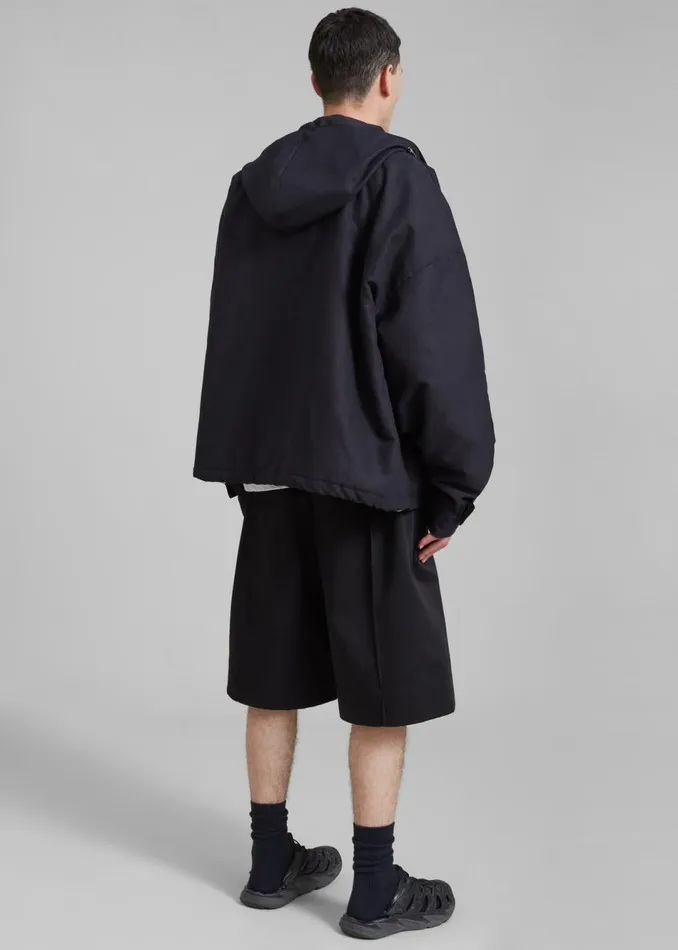 Men The Frankie Shop Outerwear Nathan Anorak Black