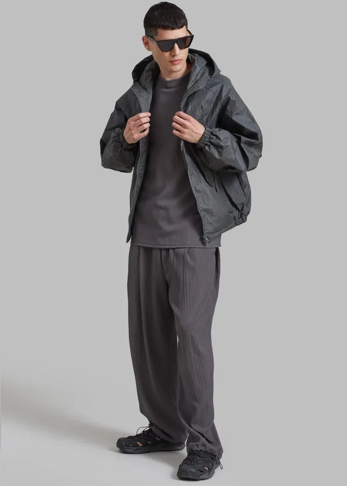 Men The Frankie Shop Outerwear Orlando Anorak Charcoal
