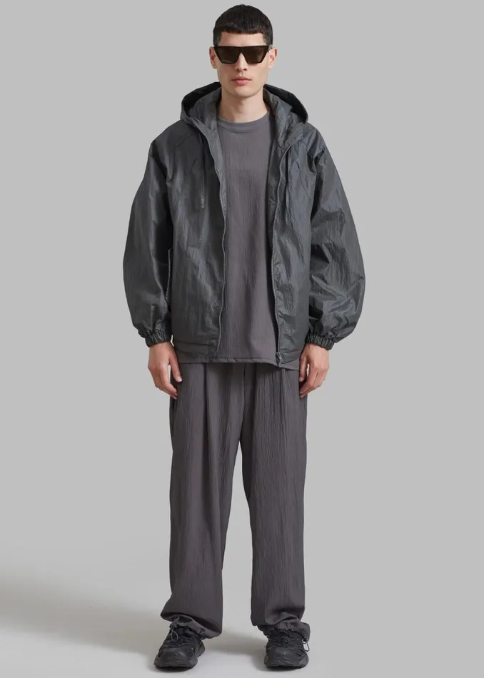 Men The Frankie Shop Outerwear Orlando Anorak Charcoal