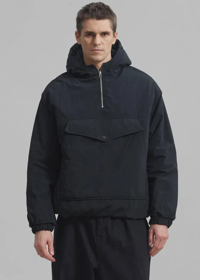 Men The Frankie Shop Outerwear Raymond Anorak Black