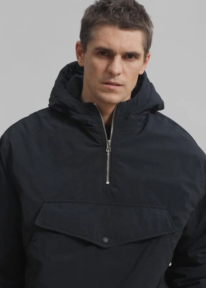 Men The Frankie Shop Outerwear Raymond Anorak Black