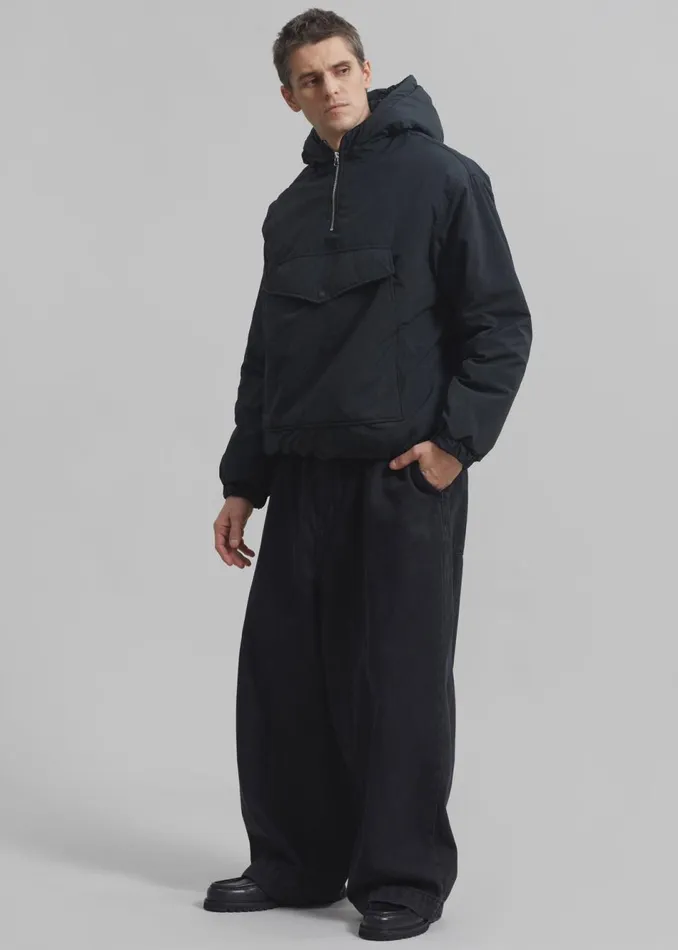 Men The Frankie Shop Outerwear Raymond Anorak Black