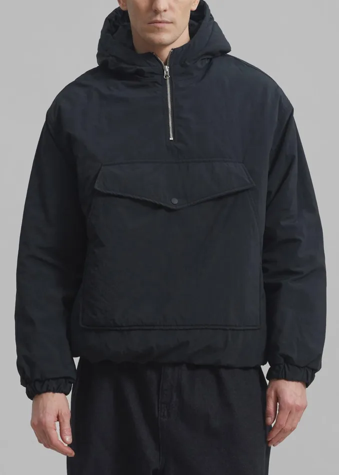 Men The Frankie Shop Outerwear Raymond Anorak Black