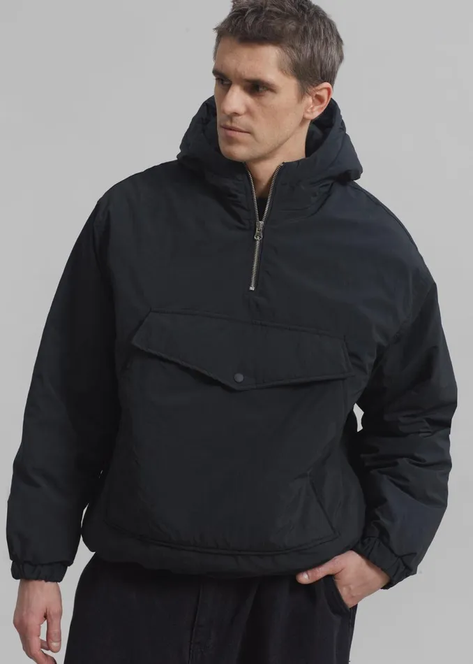 Men The Frankie Shop Outerwear Raymond Anorak Black