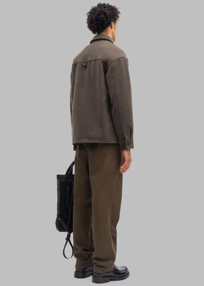 Men The Frankie Shop Outerwear Samse Samse Pally Shirt Jacket Crocodile