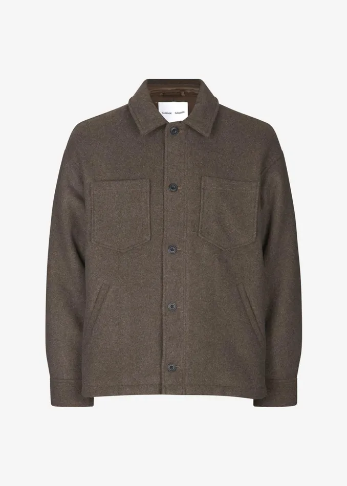 Men The Frankie Shop Outerwear Samse Samse Pally Shirt Jacket Crocodile