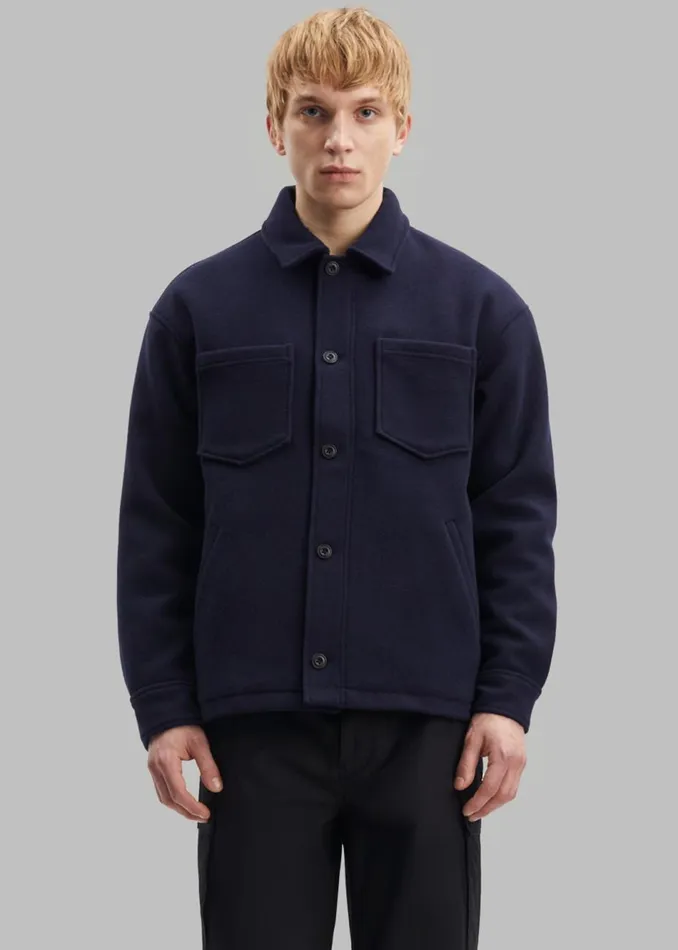 Men The Frankie Shop Outerwear Samse Samse Pally Shirt Jacket Salute