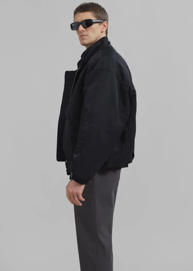 Men The Frankie Shop Outerwear Seth Oversized Jacket Black