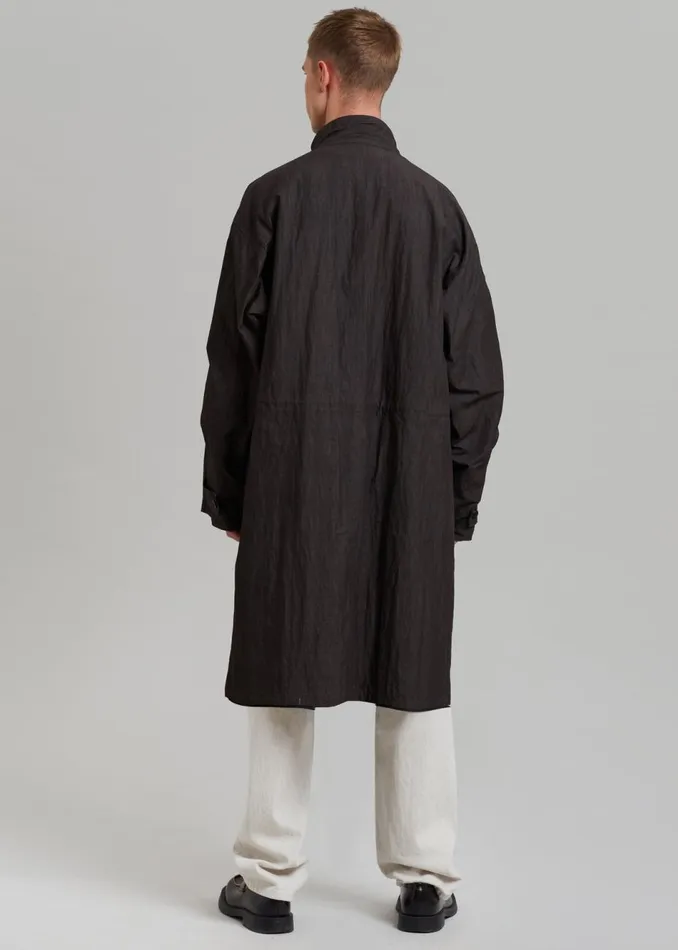 Men The Frankie Shop Outerwear Stephen Anorak Charcoal