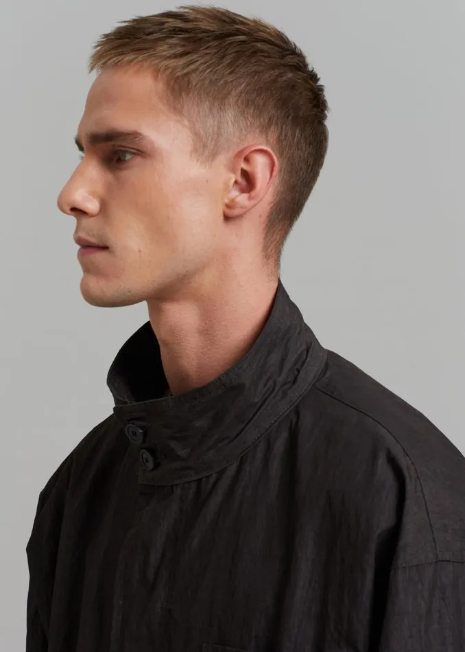 Men The Frankie Shop Outerwear Stephen Anorak Charcoal