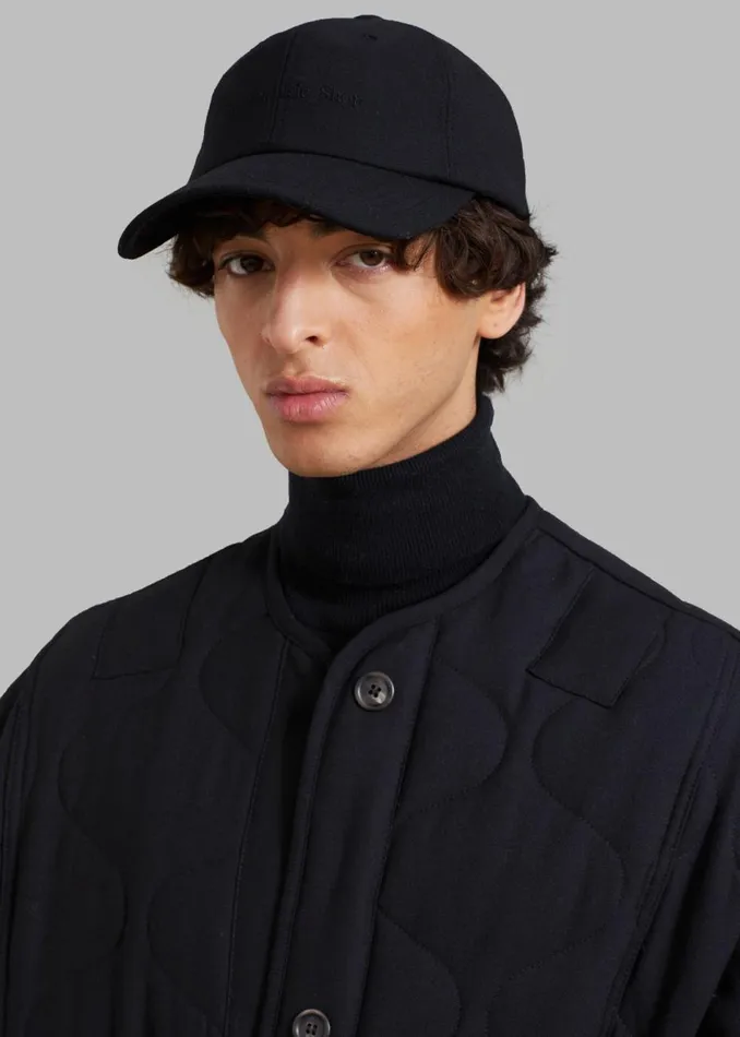 Men The Frankie Shop Outerwear Ted Quilted Jacket Black