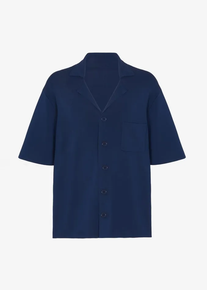 Men The Frankie Shop Tops Benson Polo Navy