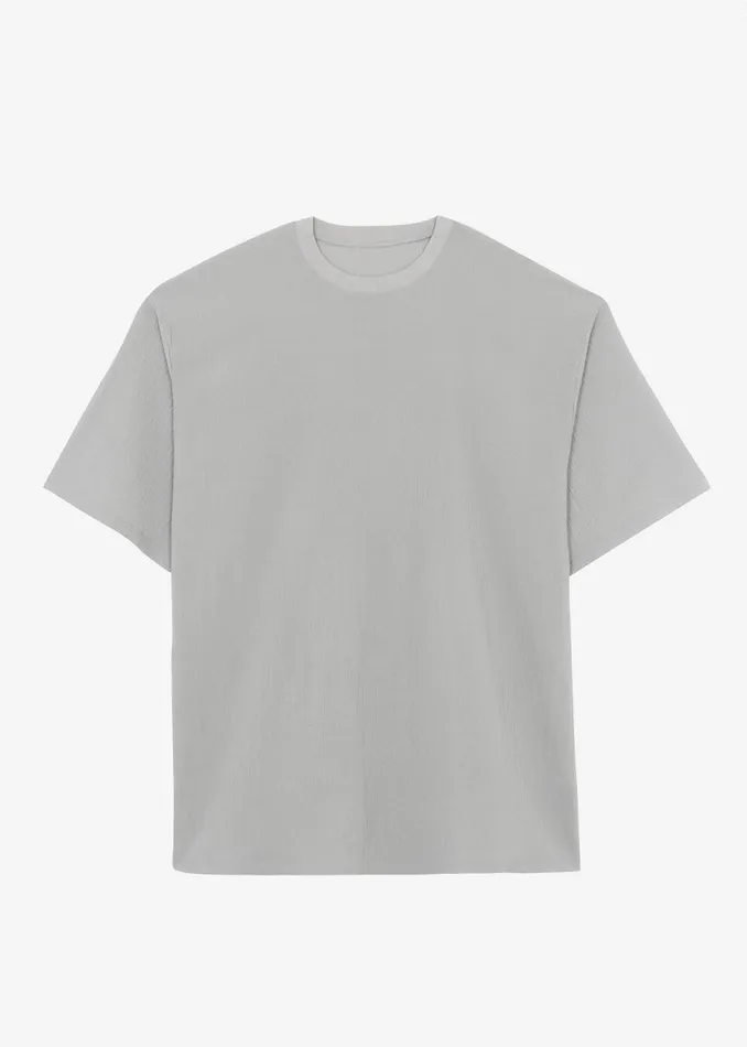 Men The Frankie Shop Tops Eliott Crinkle Tee Grey