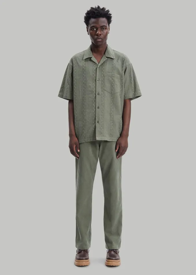 Men The Frankie Shop Tops Samse and Samse Emerson Shirt Beetle