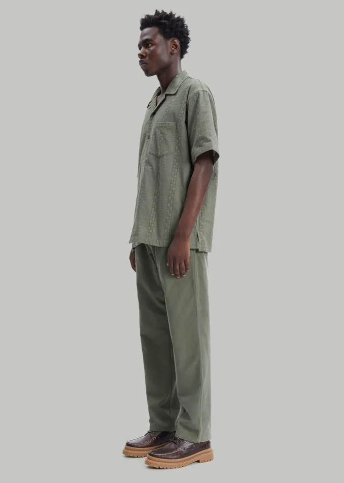 Men The Frankie Shop Tops Samse and Samse Emerson Shirt Beetle