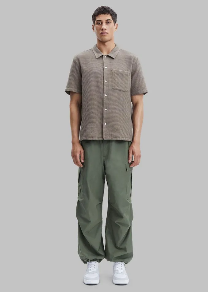 Men The Frankie Shop Tops Samse Samse Avan Shirt Brindle