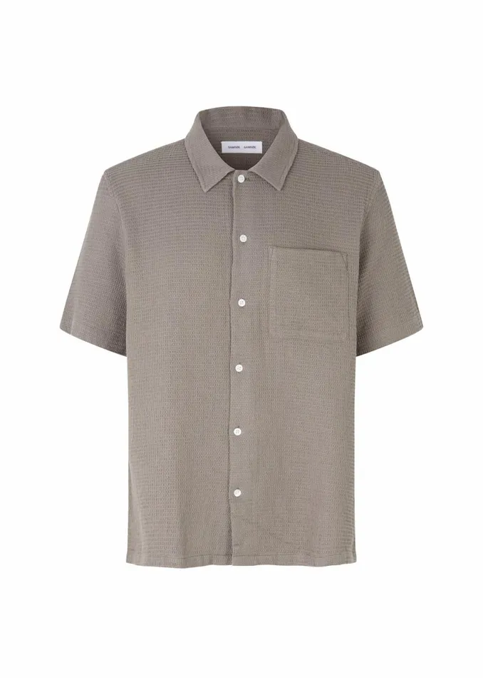 Men The Frankie Shop Tops Samse Samse Avan Shirt Brindle