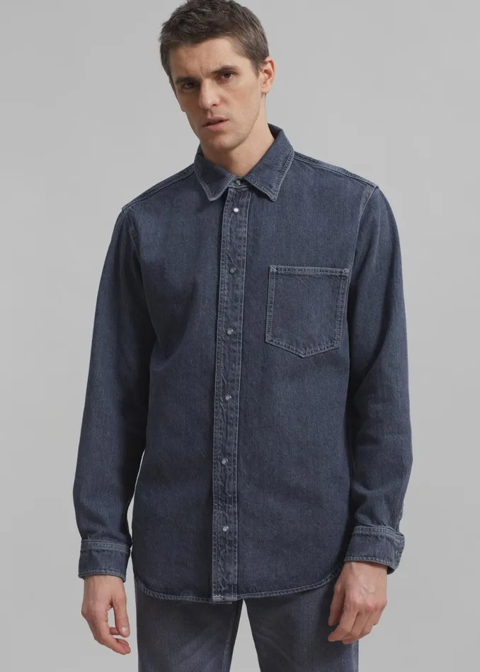 Men The Frankie Shop Tops Samse Samse Damon JS Shirt Tornado