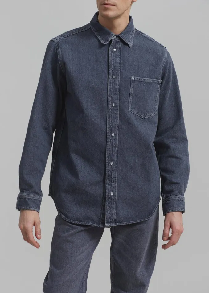 Men The Frankie Shop Tops Samse Samse Damon JS Shirt Tornado