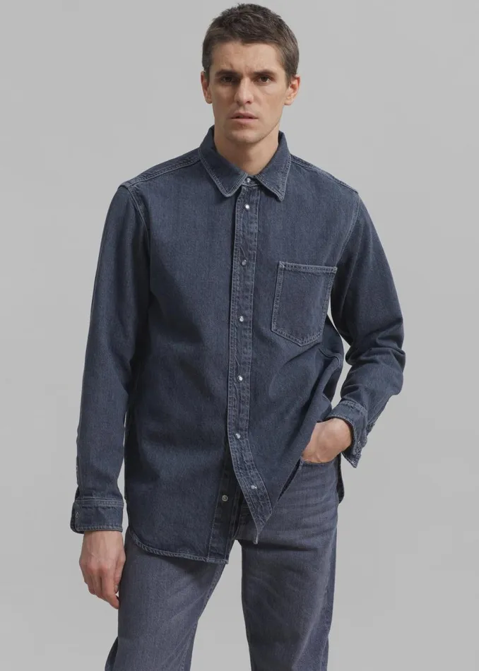 Men The Frankie Shop Tops Samse Samse Damon JS Shirt Tornado