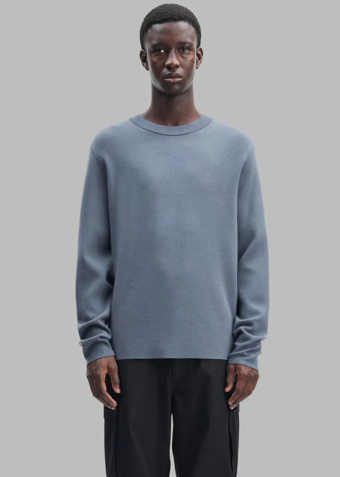 Men The Frankie Shop Tops Samse Samse Gunan Crew Neck Stormy Weather