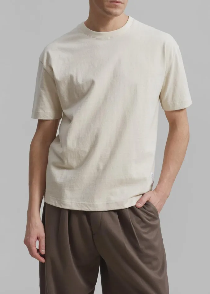 Men The Frankie Shop Tops Samse Samse Nico TShirt Undyed