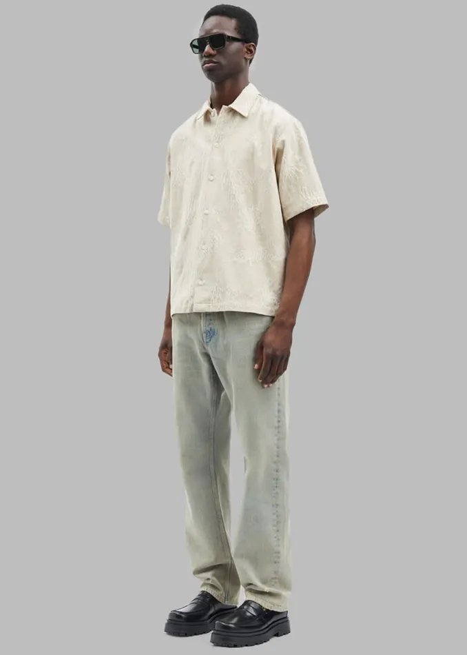 Men The Frankie Shop Tops Samse Samse Saayo X Shirt Desert Fossil