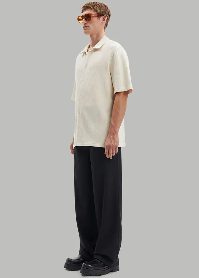 Men The Frankie Shop Tops Samse Samse Sakvistbro Shirt Clear Cream
