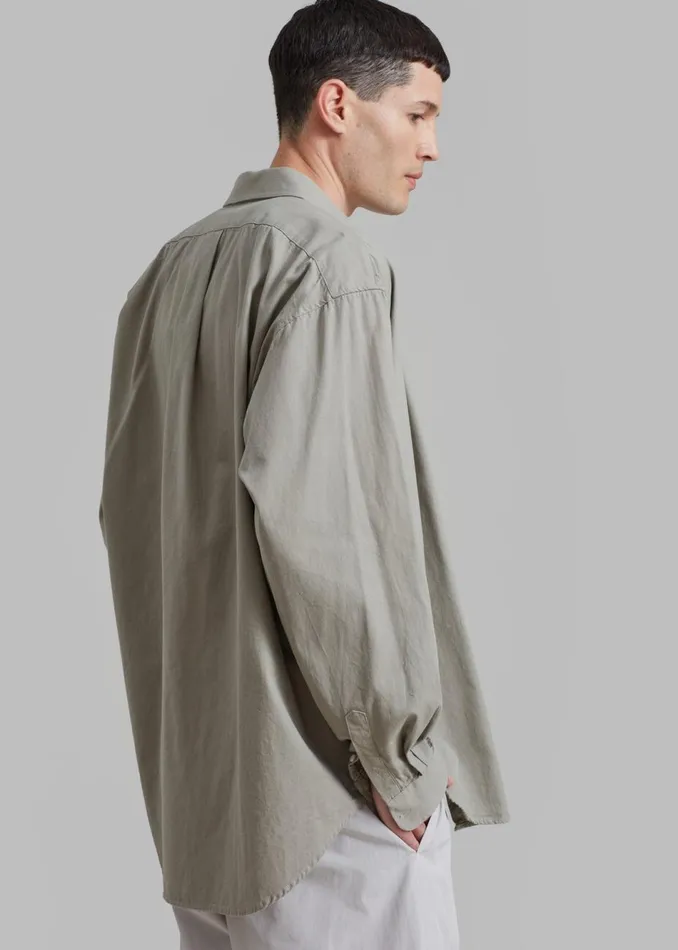 Men The Frankie Shop Tops Sinclair Shirt Grey