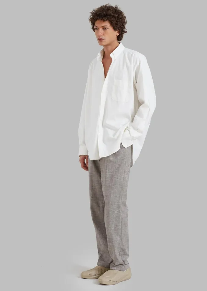 Men The Frankie Shop Tops Sinclair Shirt White