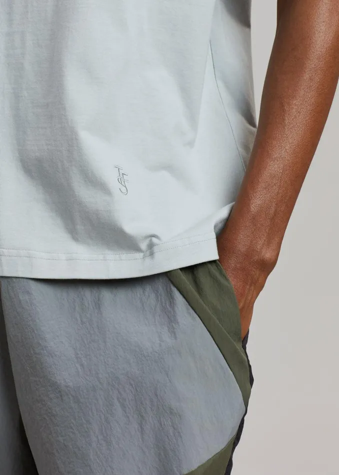 Men The Frankie Shop Tops Tony Boxy TShirt Light Grey