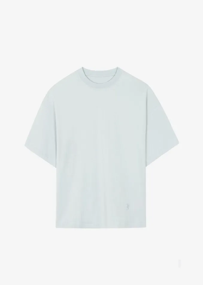 Men The Frankie Shop Tops Tony Boxy TShirt Light Grey