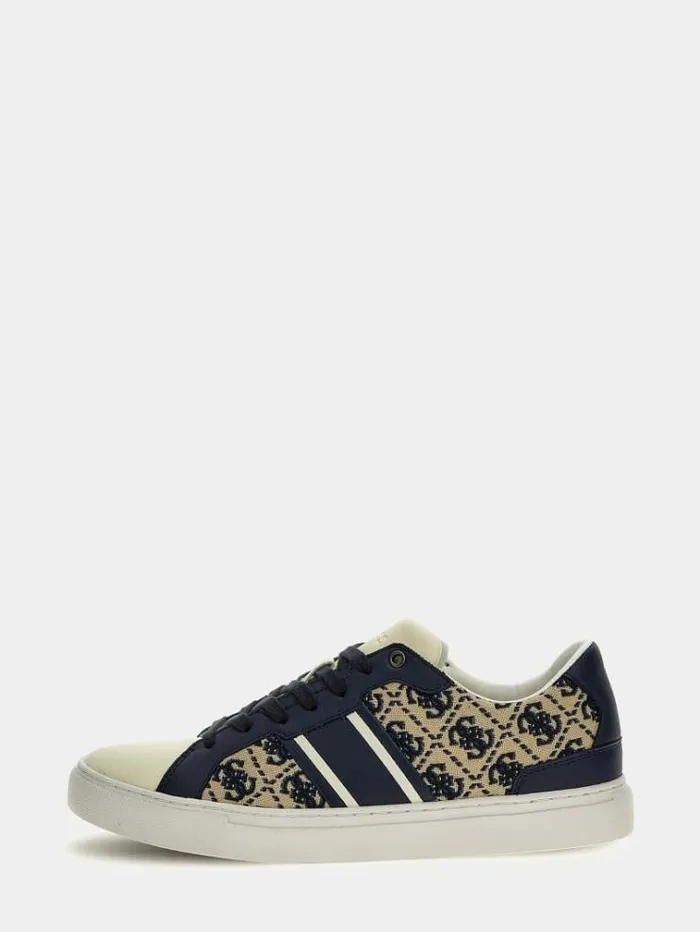 Men Todi 4g Logo Sneakers White Guess Shoes