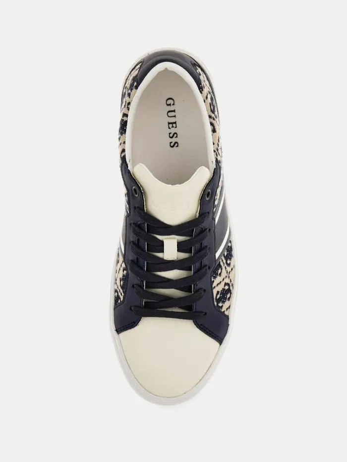 Men Todi 4g Logo Sneakers White Guess Shoes