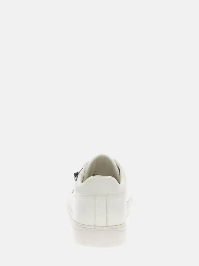 Men Todi Lettering Logo Sneakers White Guess Shoes