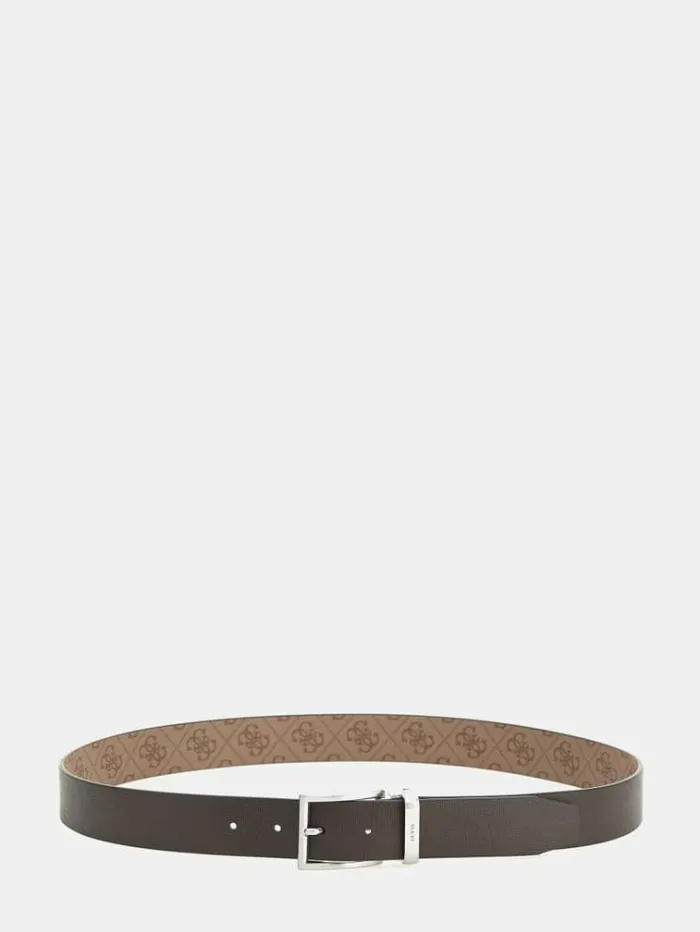Men Vezzola 4g Logo Belt Multi Beige Guess Belts