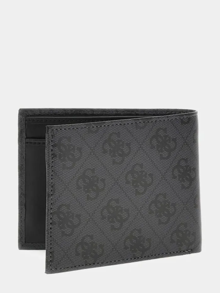 Men Vezzola Wallet Black Guess Wallets