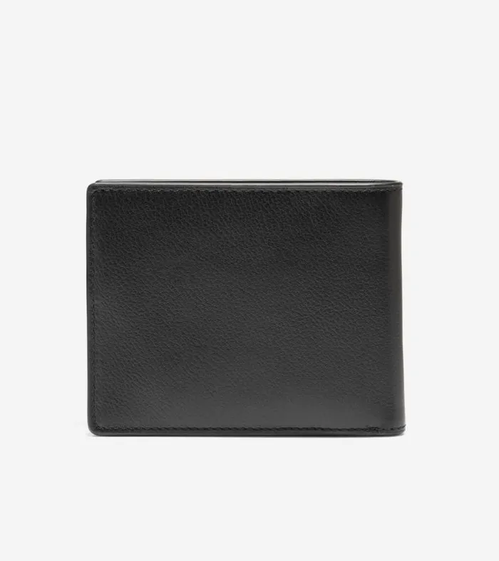 Men Wallets Cole Haan Boxshine Extra Capacity Wallet Black
