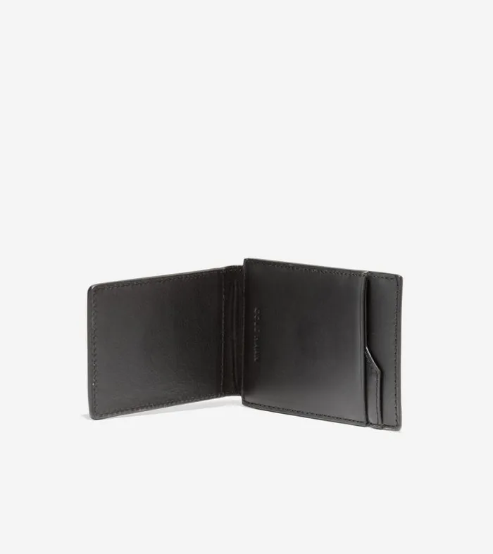 Men Wallets Cole Haan Boxshine Magnetic Wallet Black
